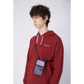 【中性款】可拆手機包連帽運動衫/暗紅 【中性款】可拆手機包連帽運動衫/暗紅