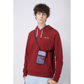 【中性款】可拆手機包連帽運動衫/暗紅_2 【中性款】可拆手機包連帽運動衫/暗紅_2
