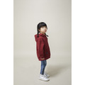 【童款】背後綁帶連帽上衣/暗紅色_2 【童款】背後綁帶連帽上衣/暗紅色_2