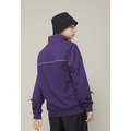 【中性款】立領運動衫/暗紫色_1 【中性款】立領運動衫/暗紫色_1
