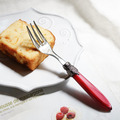 義大利 古典蛋糕叉(紅) 義大利 古典蛋糕叉(紅)