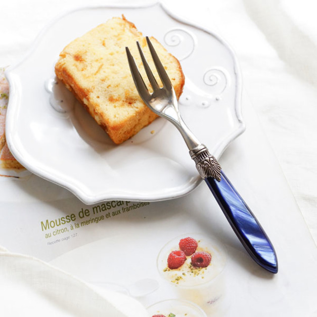 義大利 古典蛋糕叉(藍) 義大利 古典蛋糕叉(藍)