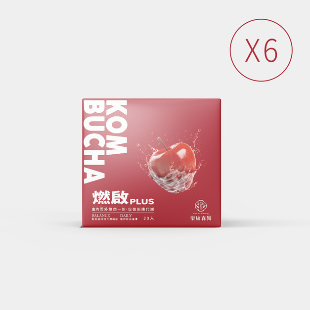 【輕盈日常】樂康森醫 燃啟PLUS康普茶 6盒入