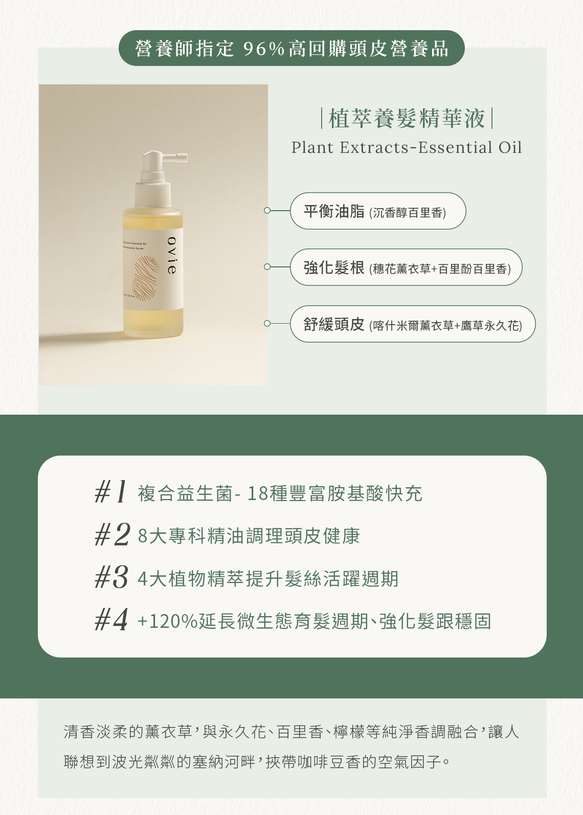 Ovie 植萃養髮精華液