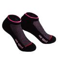 new sport 炫彩透氣【黑底桃紅線 22-25CM】萊卡編織短襪 運動襪 機能襪_2 new sport 炫彩透氣【黑底桃紅線 22-25CM】萊卡編織短襪 運動襪 機能襪_2