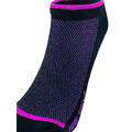 new sport 炫彩透氣【黑底紫線 22-25CM】萊卡編織短襪 運動襪 機能襪_4 new sport 炫彩透氣【黑底紫線 22-25CM】萊卡編織短襪 運動襪 機能襪_4