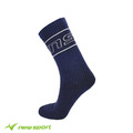 new sport 叛逆極限【冷豔藍白】雙線休閒運動長襪(M/L) new sport 叛逆極限【冷豔藍白】雙線休閒運動長襪(M/L)
