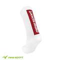 new sport 時尚尖端【白紅】 筒後LOGO運動長襪(S/M/L) new sport 時尚尖端【白紅】 筒後LOGO運動長襪(S/M/L)