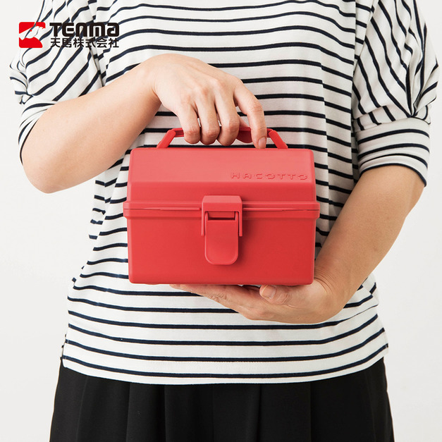 【日本天馬】HACOTTO 方形多功能PP手提式收納工具箱-4色可選 【日本天馬】HACOTTO 方形多功能PP手提式收納工具箱-4色可選