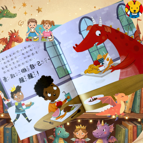 龍龍分享烤三明治-建立社交自信