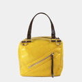 Qb真皮郵差包 – 晨光黃色_2 Qb真皮郵差包 – 晨光黃色_2