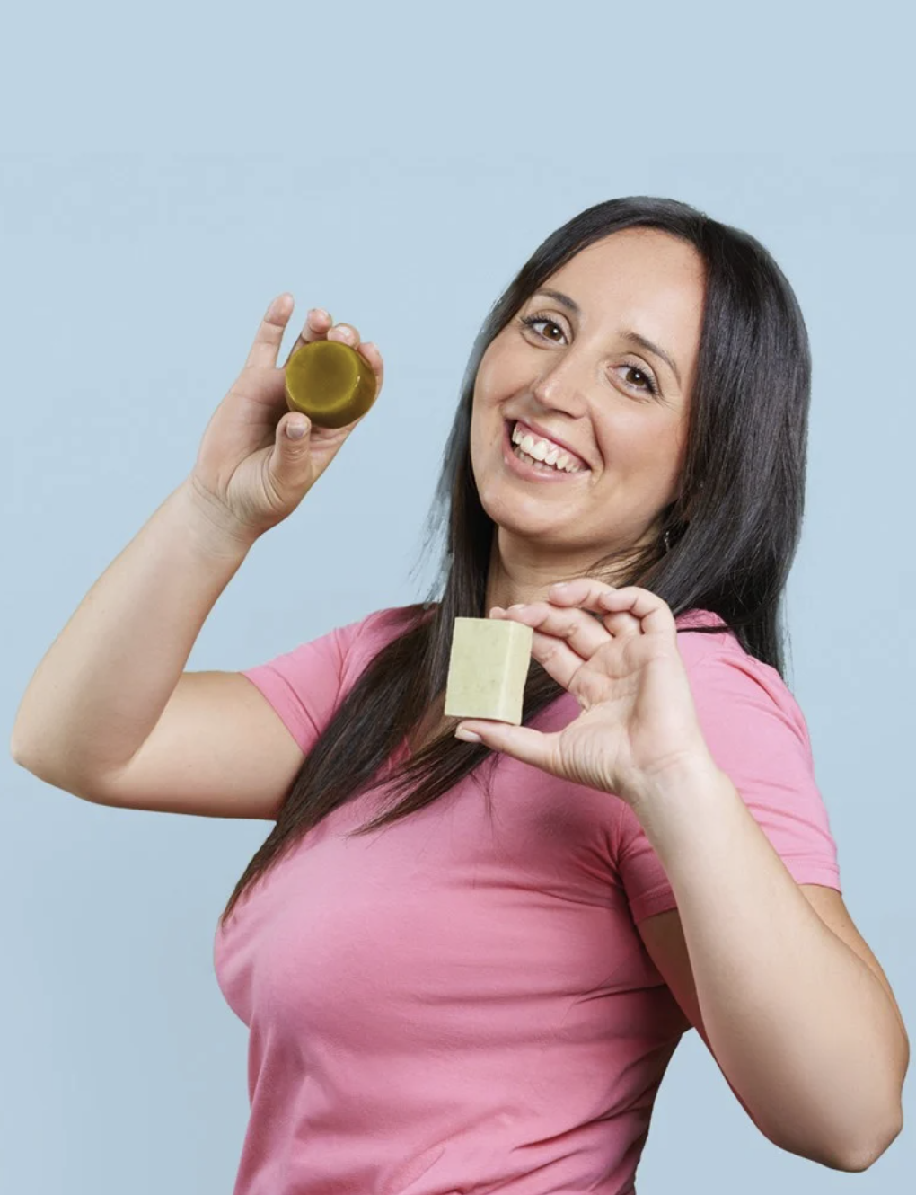 植萃柔亮光澤護髮餅