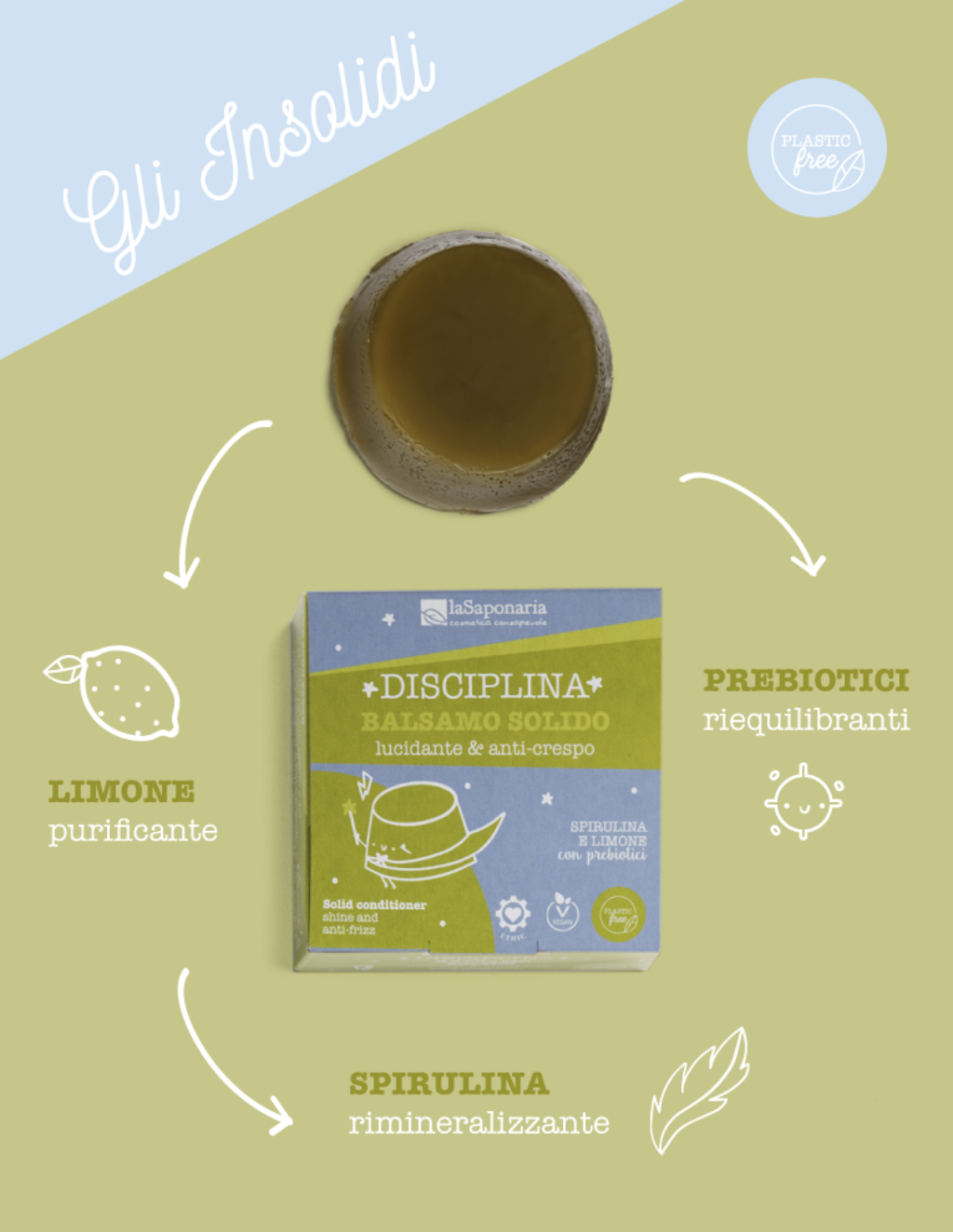 植萃柔亮光澤護髮餅