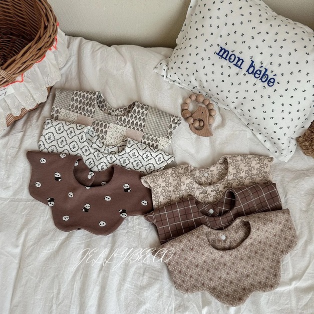 秋天系全棉口水巾 多款 秋天系全棉口水巾 多款