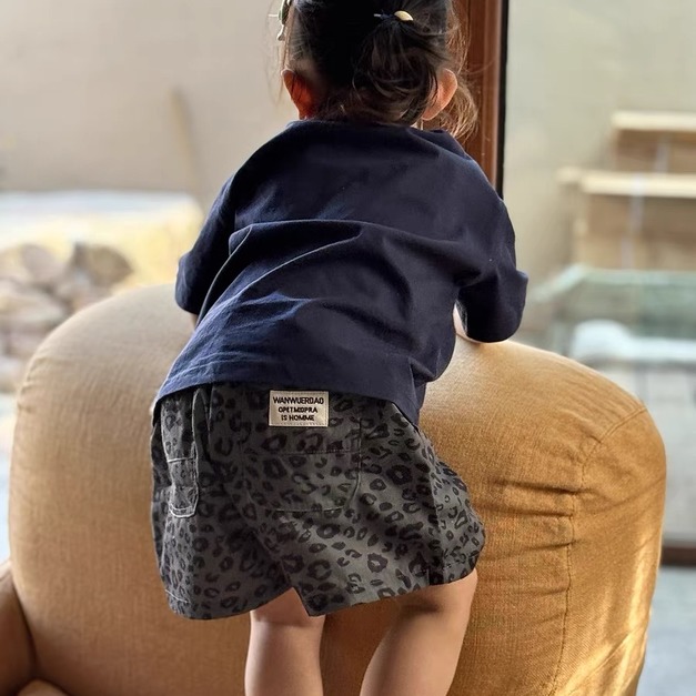 夏季紫豹純棉套裝 夏季紫豹純棉套裝