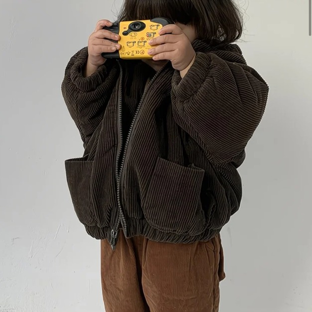 燈芯絨連帽外套 2色 燈芯絨連帽外套 2色