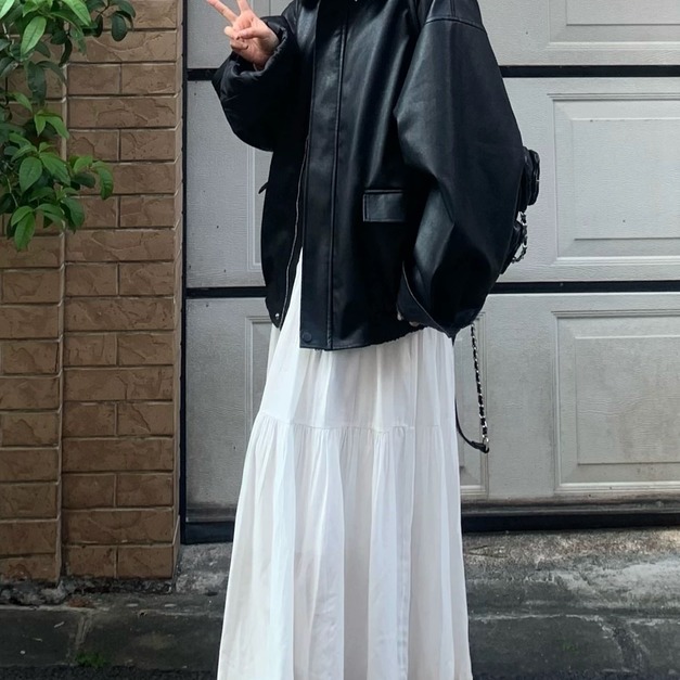 復古寬鬆軟皮衣外套 2色 復古寬鬆軟皮衣外套 2色