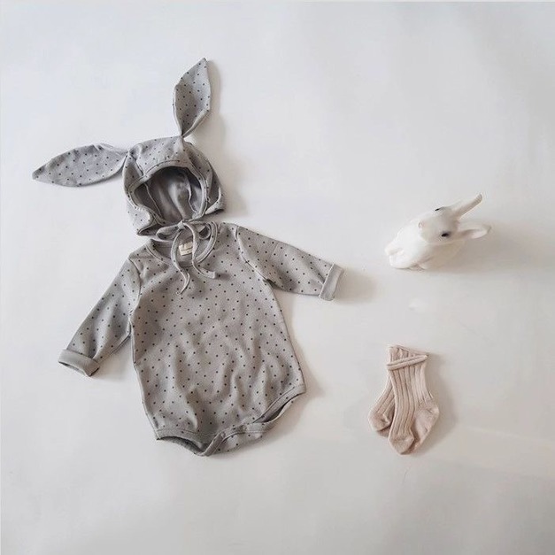 韓國兔耳星星針織棉寶寶套裝 2色 (含帽子) 韓國兔耳星星針織棉寶寶套裝 2色 (含帽子)