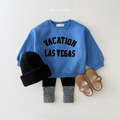 DAILY BEBE|VACATION LAS VEGAS 棉字母圓領上衣(兩色) DAILY BEBE|VACATION LAS VEGAS 棉字母圓領上衣(兩色)
