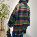 磨毛雙面格子襯衫外套(大人 Free)|5 色_11 磨毛雙面格子襯衫外套(大人 Free)|5 色_11
