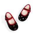 LA STELLA 刺繡絨布瑪麗珍鞋|兩款:櫻桃 / 彩虹愛心_4 LA STELLA 刺繡絨布瑪麗珍鞋|兩款:櫻桃 / 彩虹愛心_4