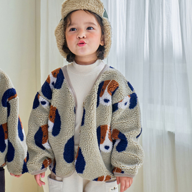 HANAB 可愛冬季厚刷毛外套 2款 HANAB 可愛冬季厚刷毛外套 2款