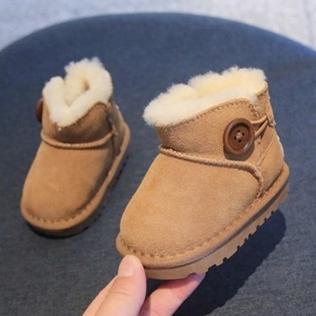 🥾 《韓國 오딩 단추 어그 EZ Shoes》寶寶雪靴 🥾 《韓國 오딩 단추 어그 EZ Shoes》寶寶雪靴