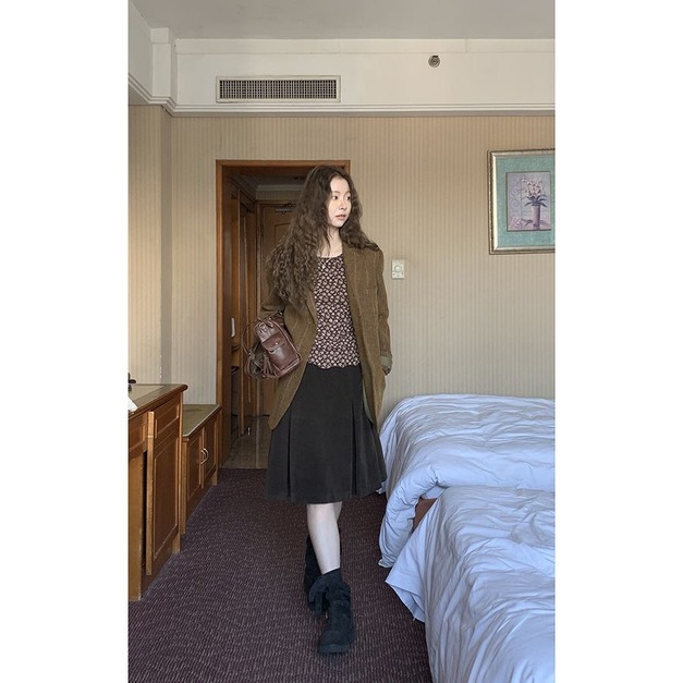 碎花圓領上衣 2色 碎花圓領上衣 2色