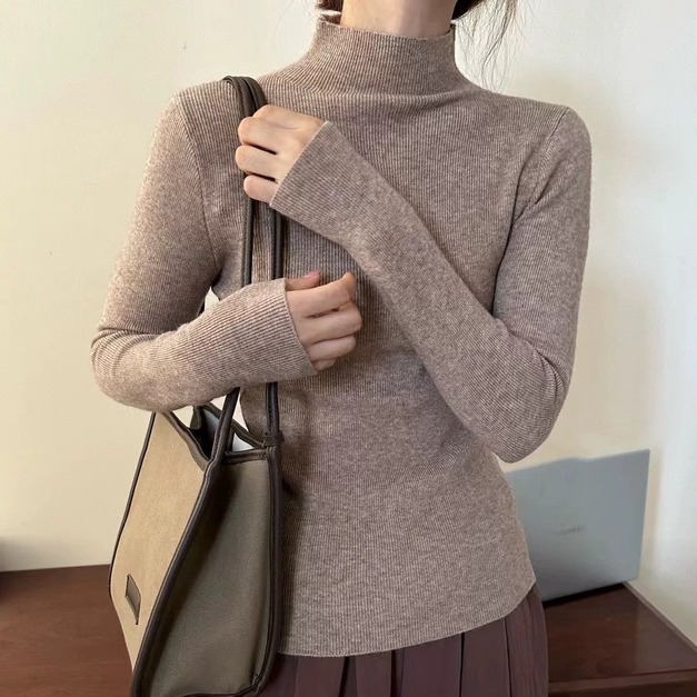 高彈中領打底|多色可選|2025 秋冬必備 高彈中領打底|多色可選|2025 秋冬必備