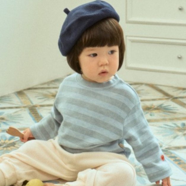 oott bebe 韓系細柔條紋上衣|2色 oott bebe 韓系細柔條紋上衣|2色