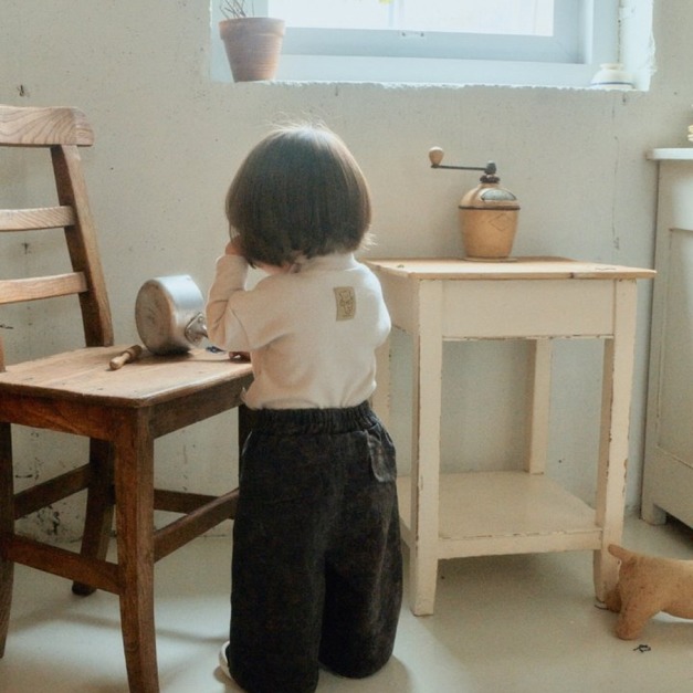 oott bebe 復古刷色口袋中長褲|XS–XL 2色 oott bebe 復古刷色口袋中長褲|XS–XL 2色