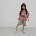 THE FUNNY 藝術調色盤復古寬鬆短 T 2色_1 THE FUNNY 藝術調色盤復古寬鬆短 T 2色_1