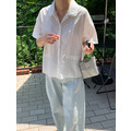 蕾絲飾棉質保齡球襯衫_4 蕾絲飾棉質保齡球襯衫_4