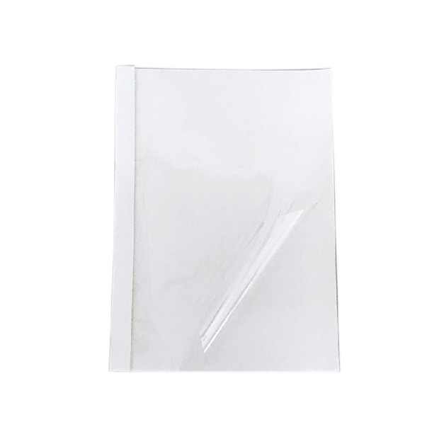 【事務耗材】膠裝封套 16mm 60入/盒 白色 【事務耗材】膠裝封套 16mm 60入/盒 白色