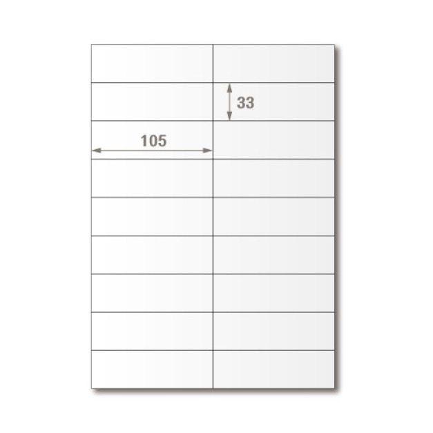 【龍德】三用電腦標籤貼紙 18格 LD-841 105張 (盒) 【龍德】三用電腦標籤貼紙 18格 LD-841 105張 (盒)