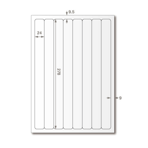 【龍德】三用電腦標籤貼紙 8格 LD-866 105張(盒) 【龍德】三用電腦標籤貼紙 8格 LD-866 105張(盒)