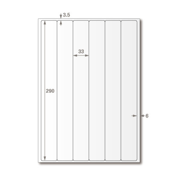 【龍德】三用電腦標籤貼紙 6格 LD-880 105張(盒) 【龍德】三用電腦標籤貼紙 6格 LD-880 105張(盒)