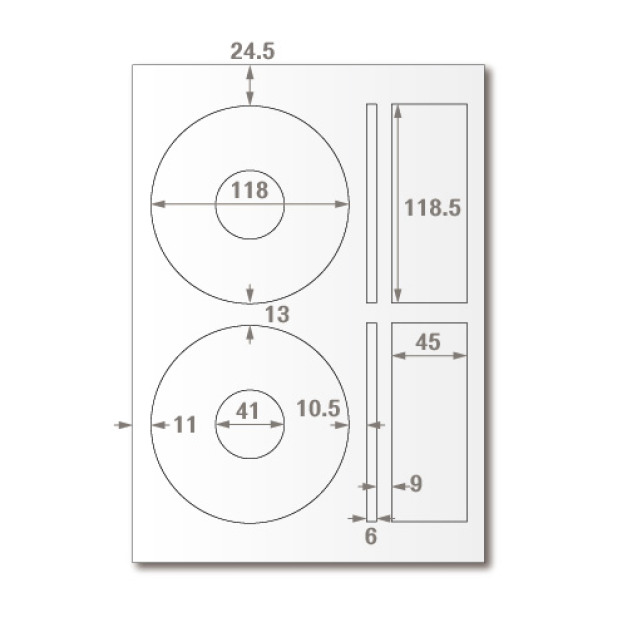 【龍德】三用電腦標籤貼紙 2格 LD-820 105張 (盒) 【龍德】三用電腦標籤貼紙 2格 LD-820 105張 (盒)