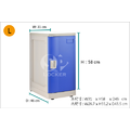 ABS塑鋼置物櫃L_5 ABS塑鋼置物櫃L_5