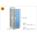 ABS塑鋼透氣式置物櫃XL_3 ABS塑鋼透氣式置物櫃XL_3