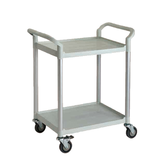 【華塑】小型二層手推車 HS-707E-3 白色 【華塑】小型二層手推車 HS-707E-3 白色