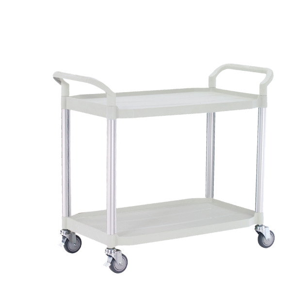 【華塑】大型二層手推車 HS-808LE-3 白色 【華塑】大型二層手推車 HS-808LE-3 白色