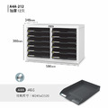 【天鋼】桌上型 文件櫃 A4A-212_1 【天鋼】桌上型 文件櫃 A4A-212_1