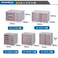 大富 SY-A3-320HG A3桌上型效率櫃 10抽_4 大富 SY-A3-320HG A3桌上型效率櫃 10抽_4