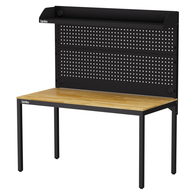 【150cm】天鋼多功能桌|掛板上架組 WE-58W4|黑色 【150cm】天鋼多功能桌|掛板上架組 WE-58W4|黑色