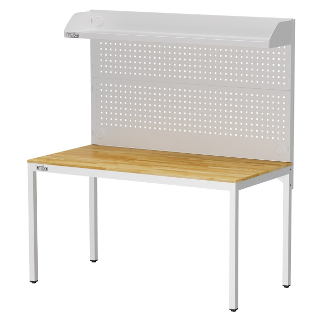 【150cm】天鋼多功能桌|掛板上架組 WE-58W4|白色 【150cm】天鋼多功能桌|掛板上架組 WE-58W4|白色