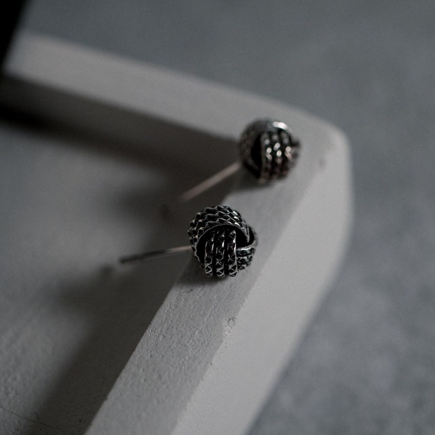 回憶時光|925純銀耳環・貼耳式