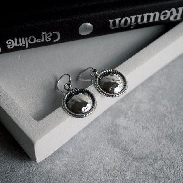 純粹|925純銀耳環・垂墜式 純粹|925純銀耳環・垂墜式