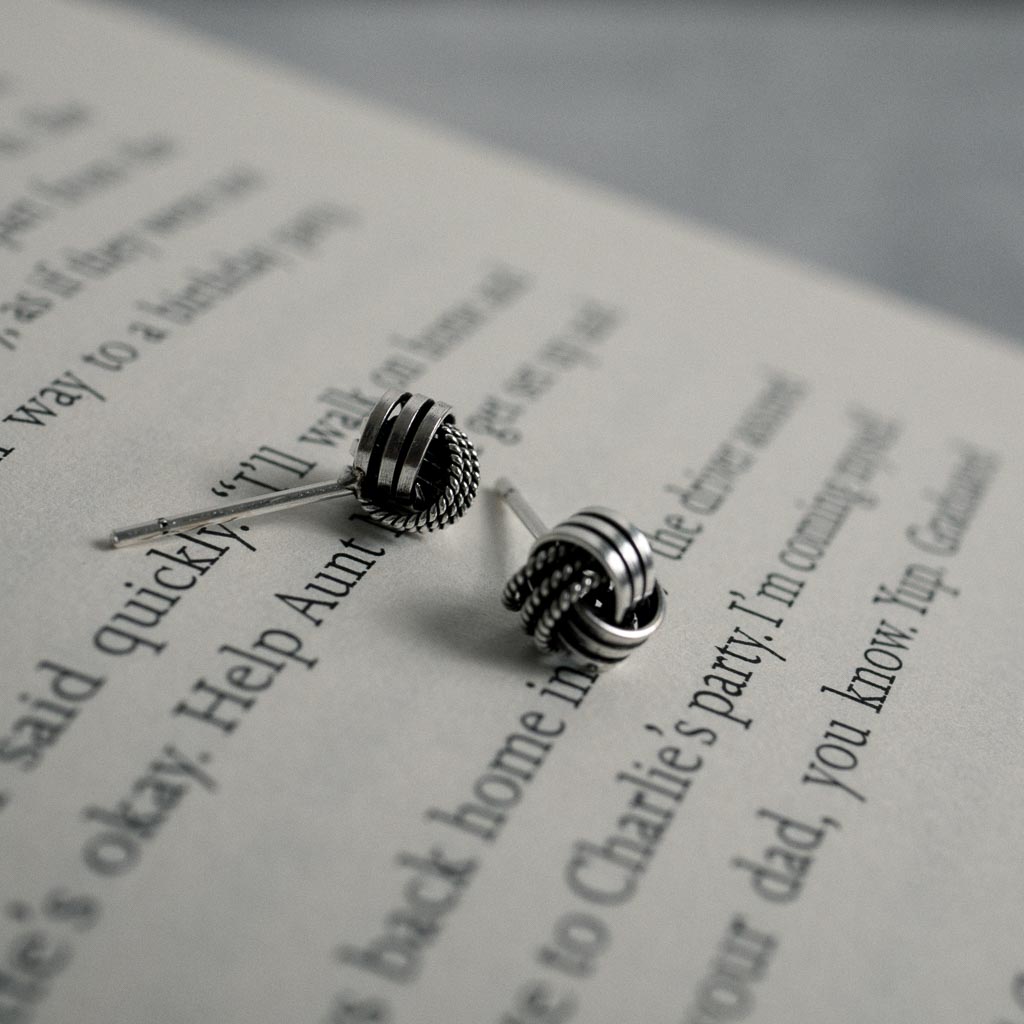 英式搖滾|925純銀耳環・貼耳式