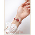 草莓晶平安扣-天然石手鍊_5 草莓晶平安扣-天然石手鍊_5